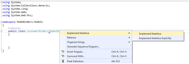 IModelBinder Interface